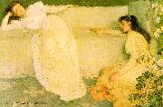 James Abbott McNeil Whistler Symphony in White 3 Sweden oil painting artist